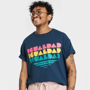Pride Adult‎ Igualdad Short Sleeve T-Shirt - Size XXL